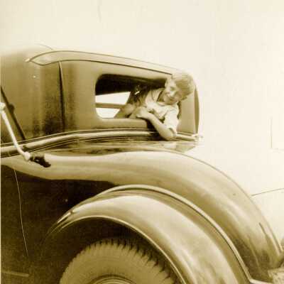 Boy and Automobile