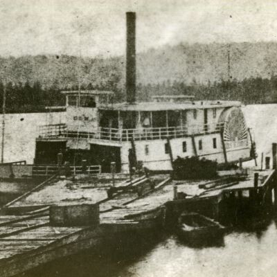Steamboat "John H. Couch" - 1863 - Willamette River, Oregon