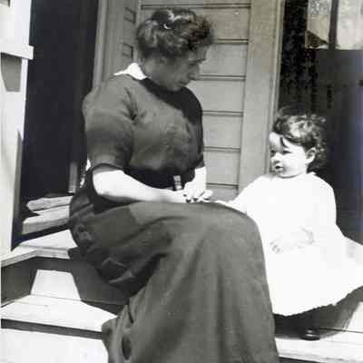 Bertha Cross Helgerson and Ian Bernice