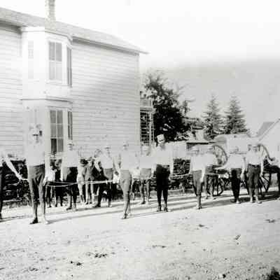 Oregon City 1888 - Fire Department "Cataract" Hose Cart