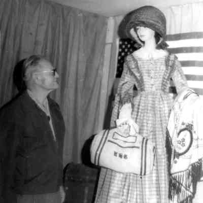 Clackamas County Fair 1976 - Mannequin Dressed in Costume