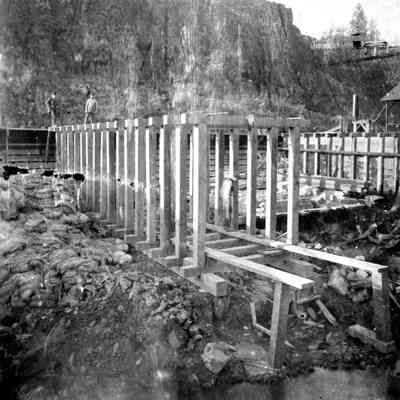 West Linn 1893 - Willamette Pulp and Paper Company - Addition Construction