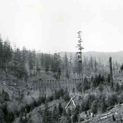 Construction of Oregon Railroad Bridge 1892-1893