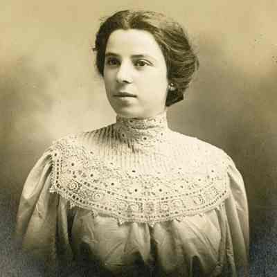 Portrait of Unknown Young Woman with a White Lace Collar