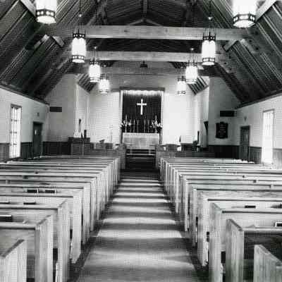 Sanctuary of Oregon City Episcopal Church, 1950