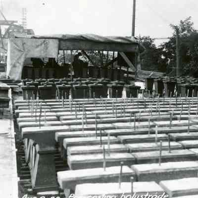 Oregon City/West Linn Arch Bridge Construction - 1922