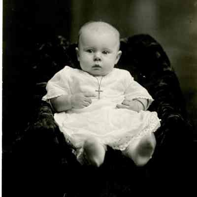 Eggimann Family Photo Collection - Portrait of a Infant Seated