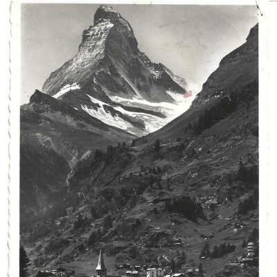 Postcard to Miss June Charman