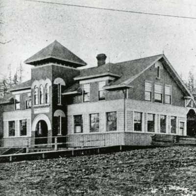 West Linn Railroad Station 1895