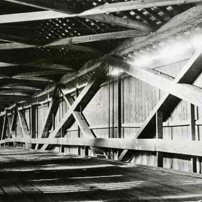 Knights Bridge Interior - Molalla River in Canby Oregon