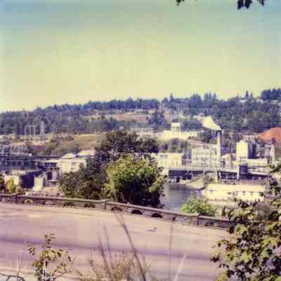 View From the Future Site of the Museum of the Oregon Territory - 1974