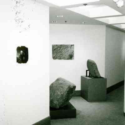 Oregon City 1990 - Museum Petroglyphs Display - 1990