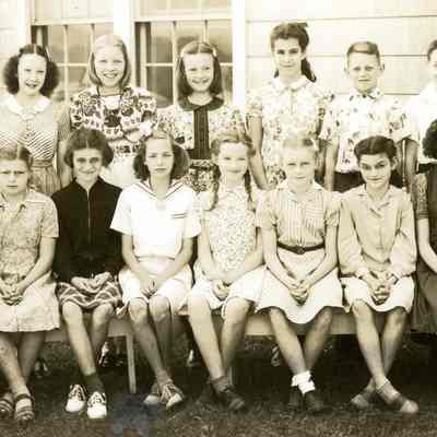Barclay School Students 1941 - 5th Grade - Oregon City