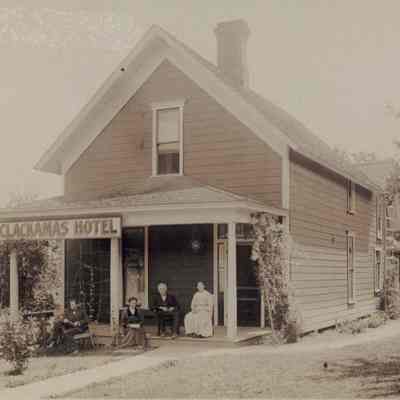 Clackamas Hotel - Enlarged copy: P-441-2