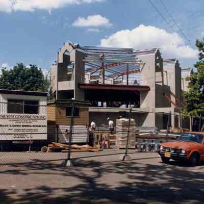 Museum of the Oregon Territory Construction 1985 - Oregon City