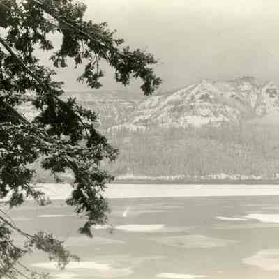 Columbia River from Multnomah Falls, Columbia River Gorge, Oregon