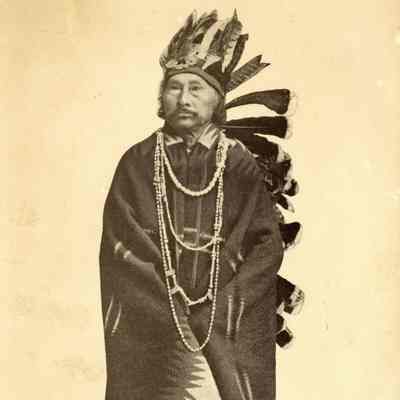 Native American Dave Rinearson 1900 - Shoshone Tribe