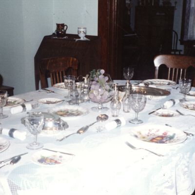 Stevens Crawford House - Dining Room Table