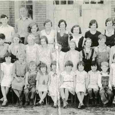 Welches School Students - 1933 - Welches, Oregon
