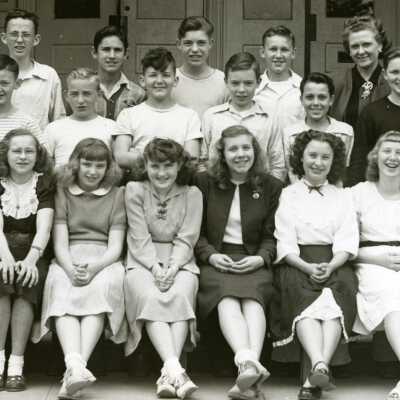 Eastham School Students 1948 - Oregon City