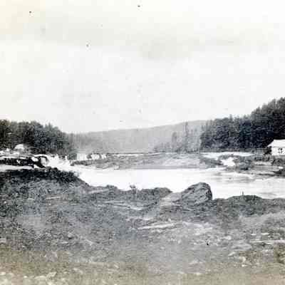 Willamette Falls 1861 - Oldest Picture Known - Smaller Photo