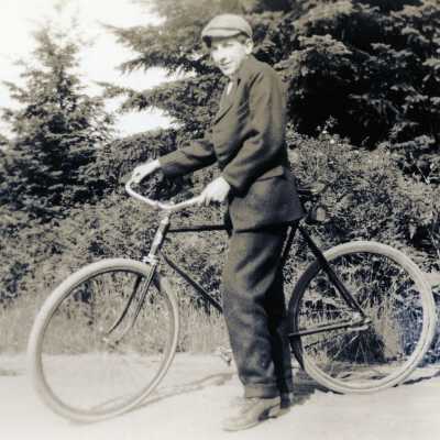 Man with Bicycle