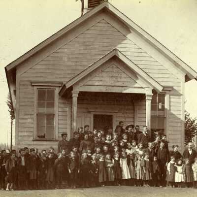 Clackamas City School Students - 1888