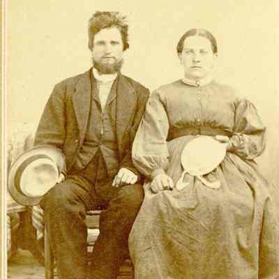 Unidentified Man and Woman - Talbert Collection