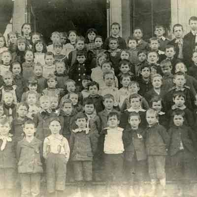 Barclay School Students 1896 - 1st and 2nd Grades - Oregon City