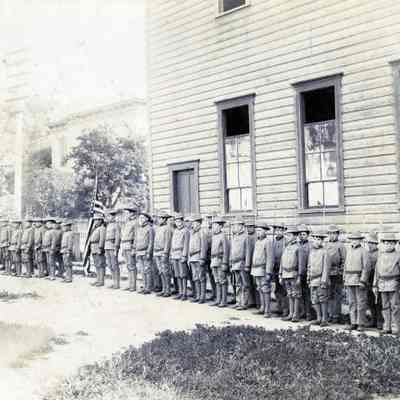 Oregon City - St. John's Catholic School - Boy Marching Group 1895
