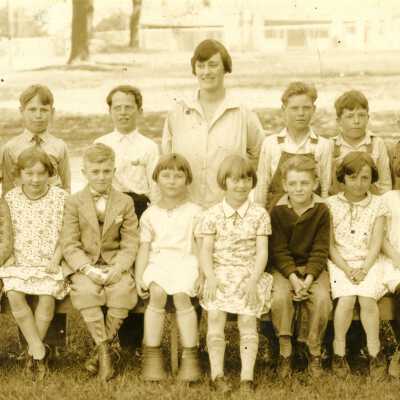 Eastham School Students 1929 - 2nd Grade - Oregon City