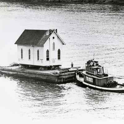 Oaks Pioneer Church in Sellwood - Moved to Sellwood in 1961. Was St. John's Episcopal Church from Milwaukie