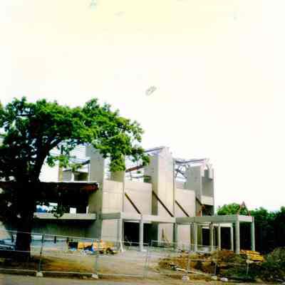 Construction of the Museum of the Oregon Territory - 1985