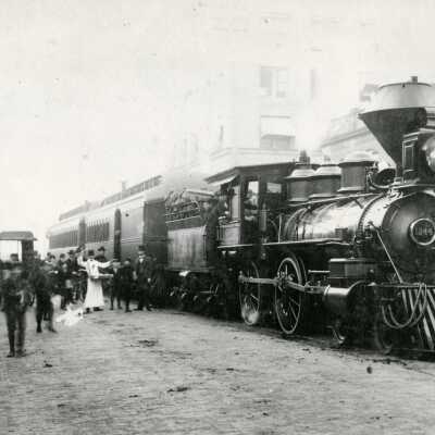 Steam Locomotive - 1895 - Oswego to Portland West Side Line