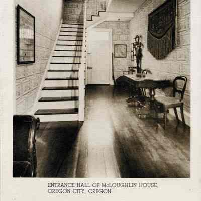 Oregon City - McLoughlin House Interior - Entry Hall