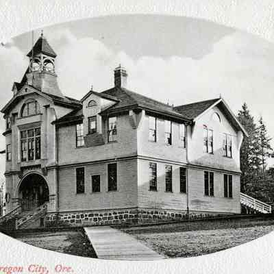 Barclay School - Early View - Oregon City