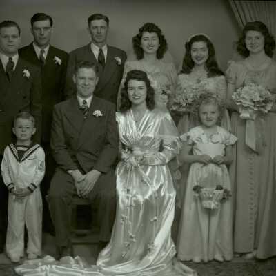 Walter & Marilyn Krause wedding
