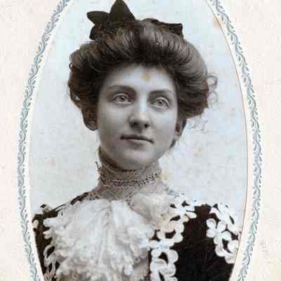 Unknown Woman Studio Portrait
