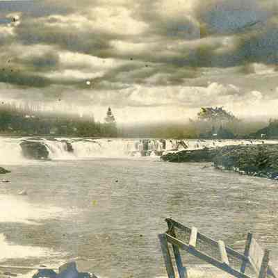 Willamette Falls before Development