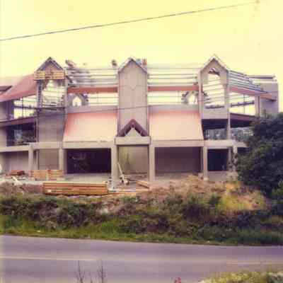 Construction of the Museum of the Oregon Territory - 1985