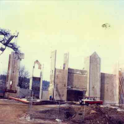 Museum of the Oregon Territory Construction 1985 - Oregon City