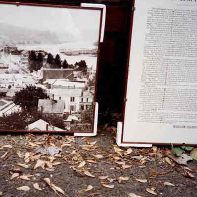 Photos of Historical Photos, Documents and Art at Oregon City Historical Trails Celebration 1989