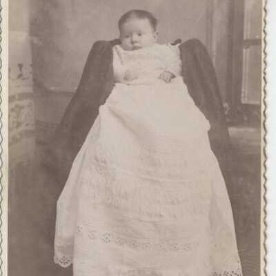 Unknown Infant - Studio Portrait