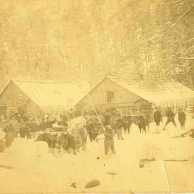 Winter Logging Camp