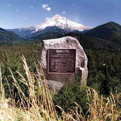Barlow Trail Marker 1984