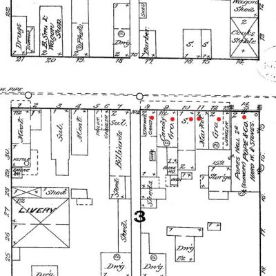 1884 Sanborn Map