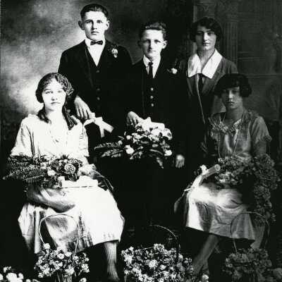 Stafford Grade School Students 1924 - Graduation Class