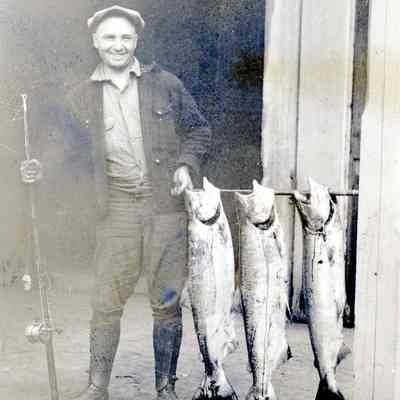 Henry Brown Salmon from Willamette River in 1926