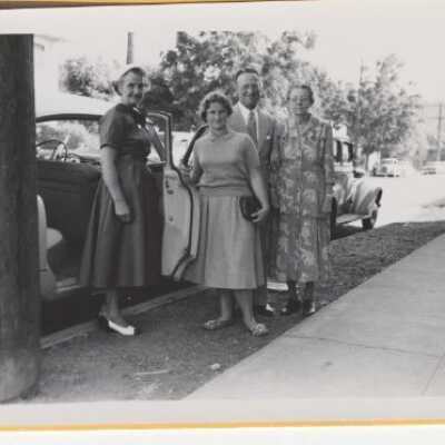 Mertie Stevens and Family 1953