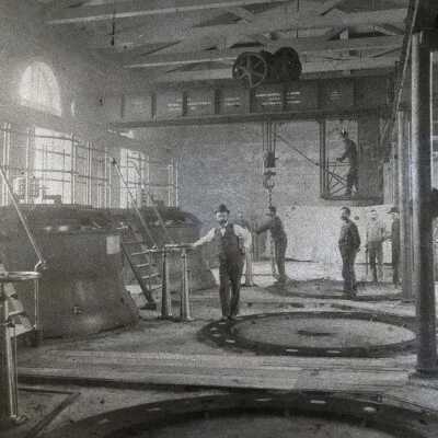 Placing Equipment in West Linn Electric Station #2